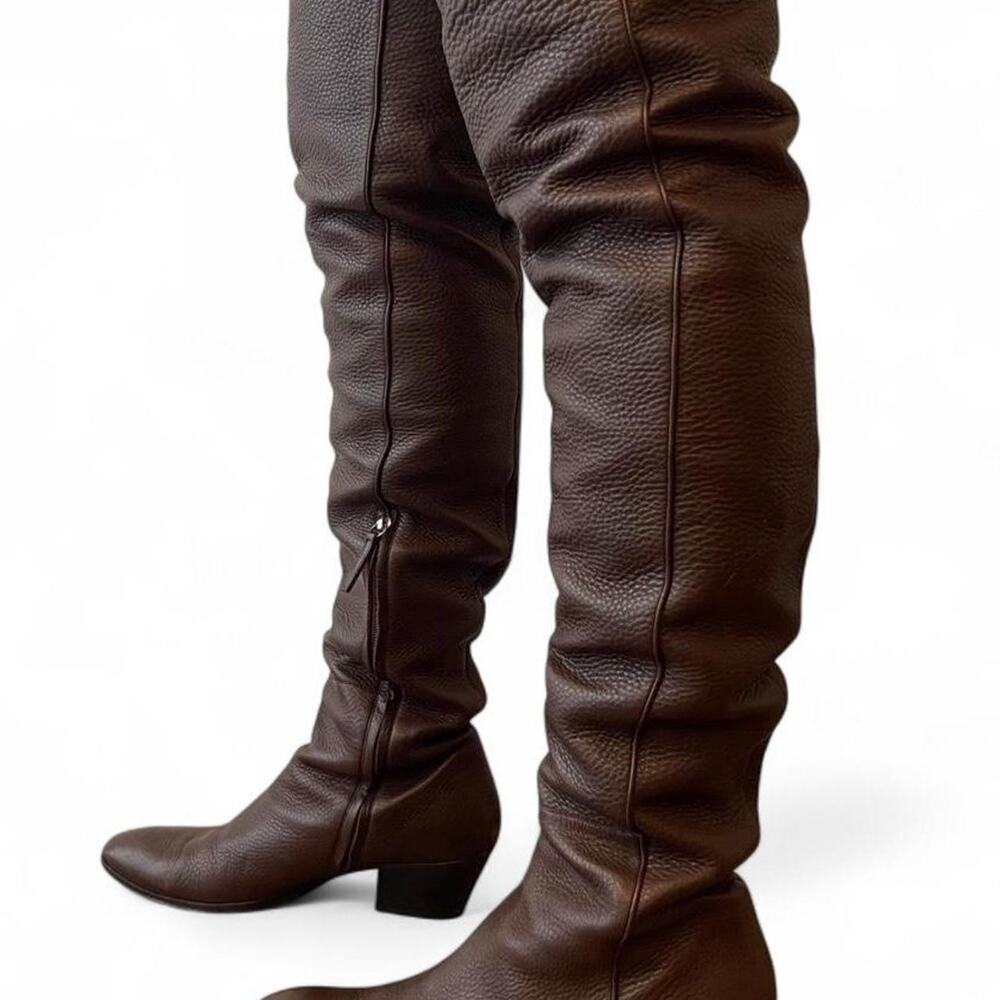 Giuseppe zanotti knee high brown